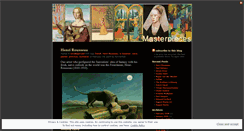 Desktop Screenshot of magicart.wordpress.com