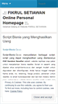 Mobile Screenshot of fikrul.wordpress.com