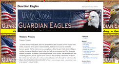 Desktop Screenshot of guardianeagles.wordpress.com