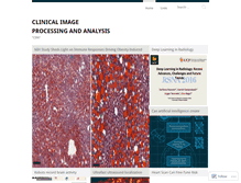 Tablet Screenshot of clinicalimageprocessing.wordpress.com