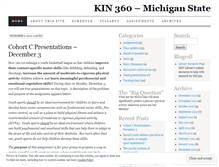 Tablet Screenshot of kin360.wordpress.com