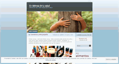 Desktop Screenshot of endefensadetusalud.wordpress.com