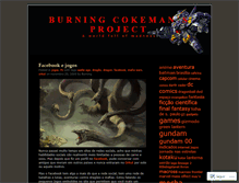Tablet Screenshot of burningcokeman.wordpress.com