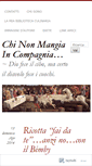 Mobile Screenshot of chinonmangiaincompagnia.wordpress.com
