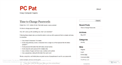 Desktop Screenshot of pcpatblog.wordpress.com