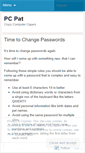 Mobile Screenshot of pcpatblog.wordpress.com