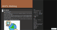 Desktop Screenshot of ahtf.wordpress.com