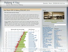 Tablet Screenshot of malang4you.wordpress.com