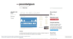 Desktop Screenshot of jessinbelgium.wordpress.com