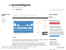 Tablet Screenshot of jessinbelgium.wordpress.com