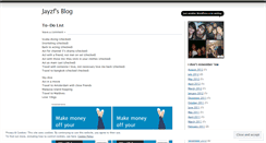 Desktop Screenshot of jayzf.wordpress.com