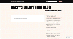 Desktop Screenshot of daisy56.wordpress.com