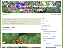 Tablet Screenshot of gardeningtopix.wordpress.com