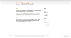 Desktop Screenshot of graffitimagazin.wordpress.com