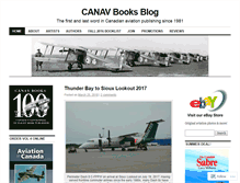 Tablet Screenshot of canavbooks.wordpress.com