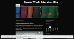 Desktop Screenshot of msbarruswldlit.wordpress.com