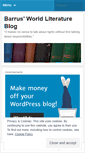 Mobile Screenshot of msbarruswldlit.wordpress.com