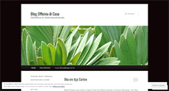 Desktop Screenshot of officinadicasa.wordpress.com