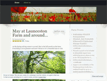 Tablet Screenshot of launcestonfarm.wordpress.com