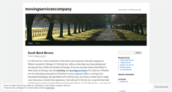 Desktop Screenshot of movingservicescompany.wordpress.com