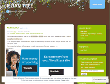 Tablet Screenshot of jilliantree.wordpress.com