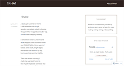 Desktop Screenshot of 1kha1.wordpress.com