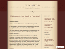 Tablet Screenshot of chemistry786.wordpress.com