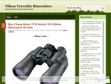 Tablet Screenshot of nikontravelitebinoculars.wordpress.com