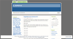 Desktop Screenshot of ilsuperio.wordpress.com