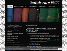 Tablet Screenshot of bmccenglish095.wordpress.com