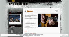 Desktop Screenshot of openmicboise.wordpress.com