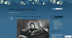 Desktop Screenshot of dawnpisturino.wordpress.com