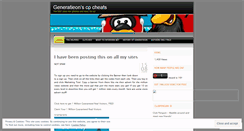 Desktop Screenshot of generatieon.wordpress.com