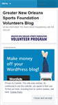 Mobile Screenshot of gnosfvolunteers.wordpress.com