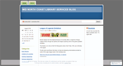 Desktop Screenshot of mnclibrary.wordpress.com