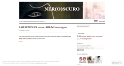 Desktop Screenshot of neroscuro.wordpress.com