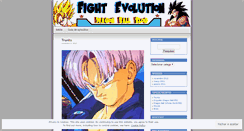 Desktop Screenshot of fightevolution.wordpress.com