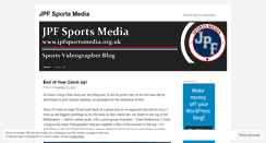 Desktop Screenshot of jpfsportsmedia.wordpress.com