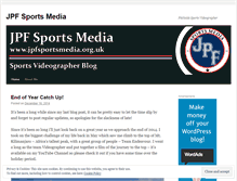 Tablet Screenshot of jpfsportsmedia.wordpress.com