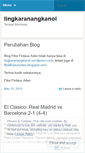 Mobile Screenshot of lingkaranangkanol.wordpress.com