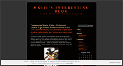 Desktop Screenshot of mk111.wordpress.com