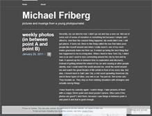 Tablet Screenshot of michaelfriberg.wordpress.com