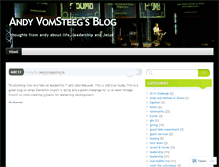 Tablet Screenshot of andyvomsteeg.wordpress.com