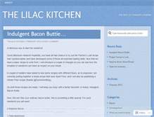 Tablet Screenshot of lilackitchen.wordpress.com