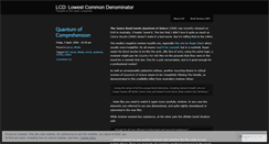 Desktop Screenshot of ellceedee.wordpress.com
