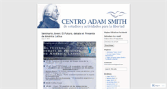 Desktop Screenshot of centroadamsmith.wordpress.com