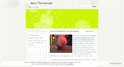 Desktop Screenshot of harrythehamster.wordpress.com