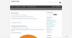 Desktop Screenshot of nextbio.wordpress.com