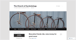 Desktop Screenshot of churchofcyclentology.wordpress.com