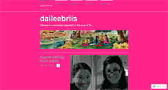 Desktop Screenshot of daileebriis.wordpress.com